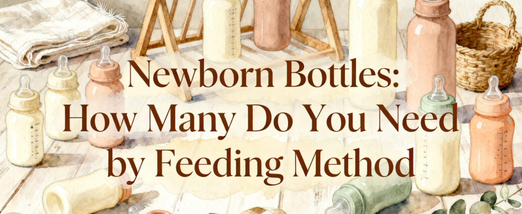 Newborn Bottles: How Many Do You Need by Feeding Method