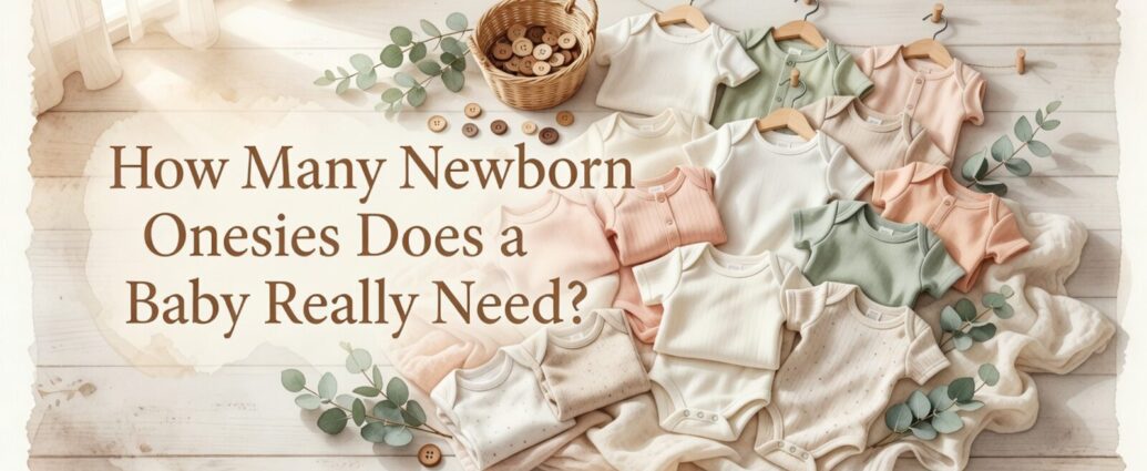 How Many Newborn Onesies Does a Baby Really Need?
