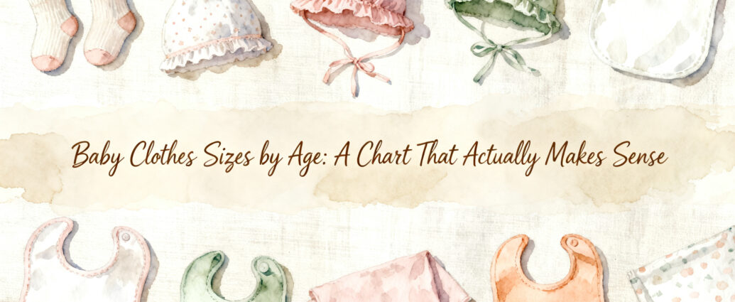 Baby Clothes Sizes by Age: A Chart That Actually Makes Sense